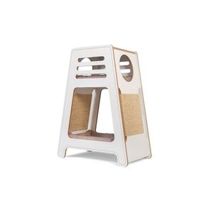 Casa Arranhador Tommy 43,5 X 70,5 X 95 Cm Branca