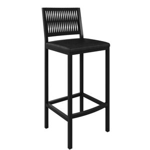 Banqueta Barcelona 105 Cm X 42 Cm X 41 Cm Preto