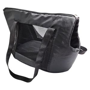 Bolsa Transporte Para Cachorro Gato Resistente Macia Nylon Preto