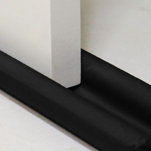 Protetor De Porta Duplo 100cm 1 Peça De Vinila Bagun Impermeável 100% Policloreto - Preto