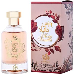 Perfume Feminino Al Wataniah Roses Vanilla Eau De Parfum Spray 100 ml