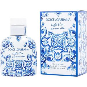 Perfume Masculino Dolce & Gabbana D G Light Blue Summer Vibes Edt Spray 75 ml