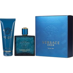 Perfume Masculino Gianni Versace Eros Edt Spray 100 ml & Gel De Banho ()