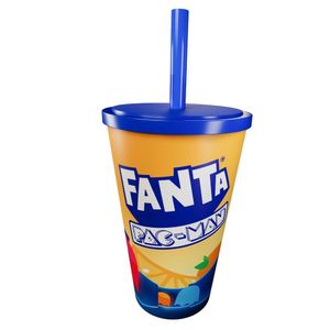 Copo Fanta Pacman 550ml Cinemark