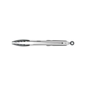 Pegador Multiuso Moldê Em Silicone Cinza E Inox 35cm Tramontina