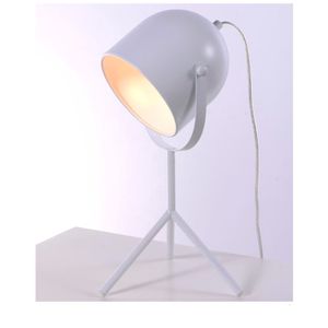Luminária De Mesa Ava Tubular Branca - Ol