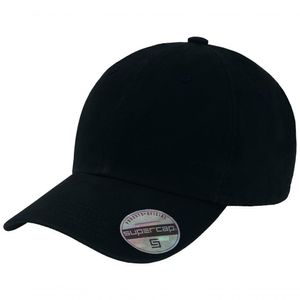 Boné Aba Curva Dad Hat 6 Gomos Strapback Supercap 24783 Preto