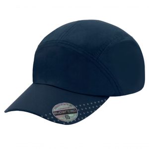 Boné Aba Curva Esportivo Tech-cap Detalhes Supercap 38535 Azul Marinho