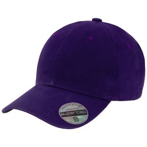 Boné Aba Curva Dad Hat 6 Gomos Strapback Supercap 24783 Roxo Grapet