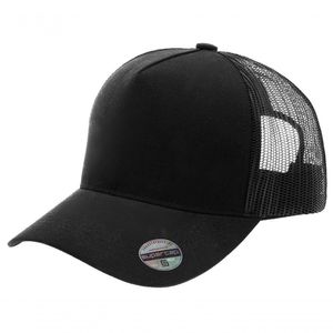 Boné Aba Curva Trucker Frente Americana Liso Supercap 26427 Preto
