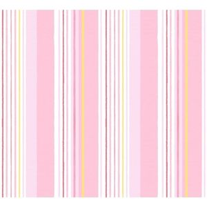 Papel De Parede Treboli Listrado Rosa 5641 - Rolo 10m X 0,53m