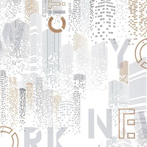 Papel De Parede Les Aventures 4 New York 11201103 Tam 4m²