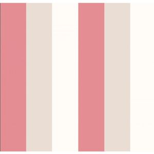 Papel De Parede Treboli Listrão Vermelho 5885 - Rolo 10m X 0,53m