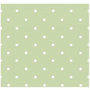 Papel De Parede Treboli Poá Verde 5655 - Rolo 10m X 0,53m