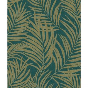 Papel De Parede Maison Folhagem Verde Mn2014