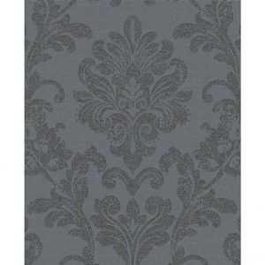 Papel De Parede Ella Damask Metálico 6762-20 - Rolo 10m X 0,53m