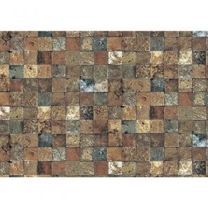 Papel De Parede Terra Gracia Square Stone Rusty Dark 831074 Terra Gracia 831074