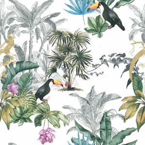 Papel De Parede Sejours Et Chambres Foret 51194704 - Rolo 10m X 0,53m