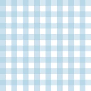 Papel De Parede Doce Estilo Xadrez Azul 82168