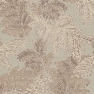 Papel De Parede Thema Folhagem Bege 28812