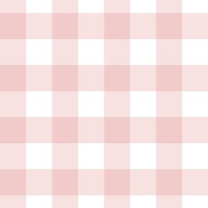 Papel De Parede Doce Estilo Xadrez Rosa 82090