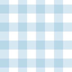 Papel De Parede Doce Estilo Xadrez Azul 81994