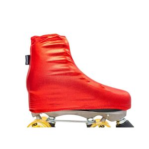 Capa Para Patins Quad Brilhante Hd Inline Par Vermelha