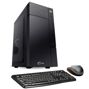 Computador Tob Intel Core I5 Com Ssd 480gb Memória 8gb + Teclado E Mouse + Windows 10 Pro Trial Desktop Pc Cpu