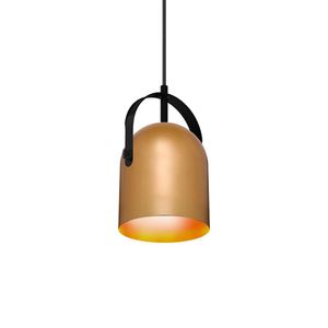 Lustre Pendente Taschibra Bell E27 Bivolt Dourado 02110278-32