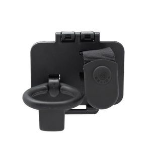 Porta Tonfa Móvel Com Trava Bélica Preto