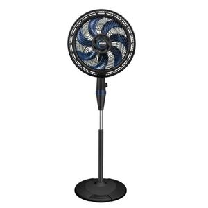 Ventilador de Coluna Arno VE7C X-treme 40CM 7 Pás Preto e Azul