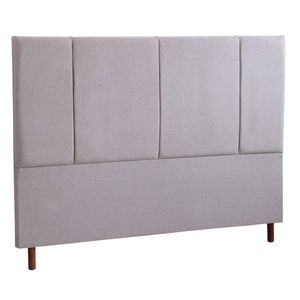 Cabeceira King Luxo Panamá Veludo Mac Interiores Branco