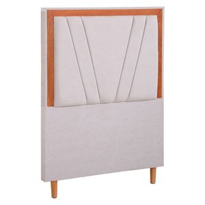 Cabeceira King Luxo Ravena Veludo Mac Interiores Branco
