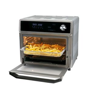 Forno E Fryer Fritadeira Gallant Digital GFE25 Rotisserie 25L 1700W
