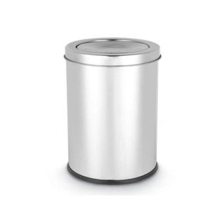 Lixeira Basculante Multiuso Inox 5 Litros