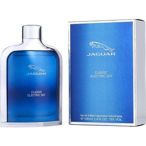 Perfume Masculino Jaguar Classic Electric Sky Edt Spray 100 ml