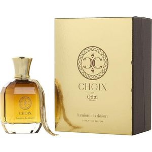 Perfume Unisex Gritti Choix Lumiere Du Desert Exrait De Parfum Spray 100 ml