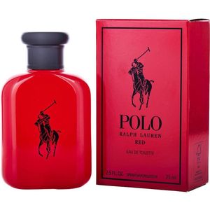 Perfume Masculino Ralph Lauren Polo Red Edt Spray Recarregável 75 ml
