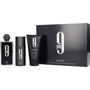 Perfume Masculino Afnan Perfumes 9 Pm Edp Spray 100 ml&gel Banho 150 Desodorante