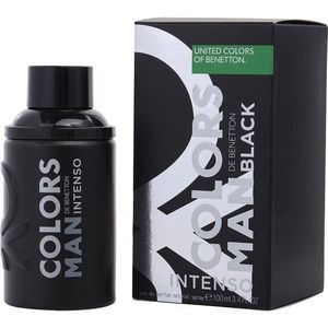 Perfume Masculino Benetton Colors De Black Intenso Eau Parfum Spray 100 ml