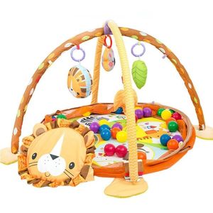 Tapete Atividades Tummy Time Cercadinho Bebê Berço Portátil Chiqueirinho Cercado Infantil