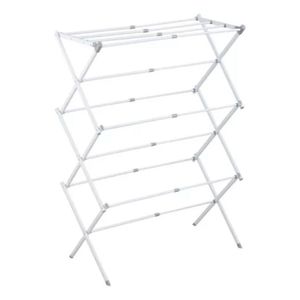 Varal Vertical Retrátil De Chão - Branco