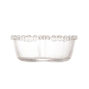 Bowl De Cristal Coração 13,5cm X 12,5cm X 5cm Lyor
