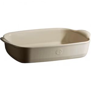 Travessa Retangular Emile Henry 29x19 Cm Areia