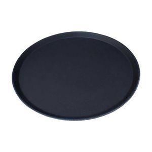 Kit 4 Bandejas De Servir Garçom Profissional Bar Restaurante Antiderrapante Emcasatem 40cm