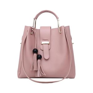 Kit 3 Bolsas Ombro Carteira Necessaire Rosa 30x44cm
