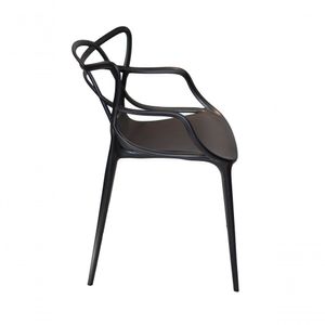 Cadeira Moderna Para Mesa De Jantar Master Allegra - Kit Com 4