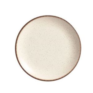 Prato Fundo Coup Vanilla Plus Cerâmica 25cm Alleanza
