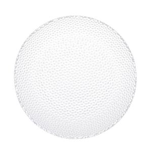 Prato Para Sobremesa De Vidro Wave Oriental 19cm Lyor