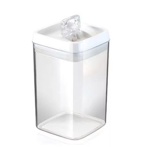 Pote Hermético Com Tampa Alimentos Grãos Preserve 1800ml Mek